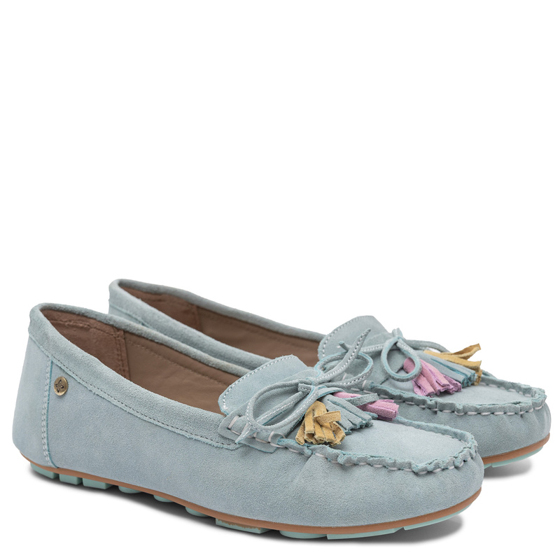 Maciejka Women's Blue Shoes with Tassels PR767-06/00-1