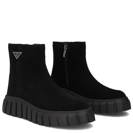 Filippo Women's Black Ankle Boots