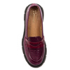 Maciejka 06288-23/00-5 Women's burgundy platform Low Shoes