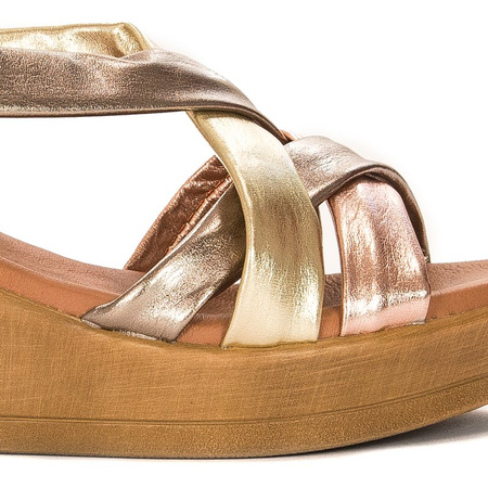 Maciejka ESP27-25-00-1 Sandals Cava Combi Gold