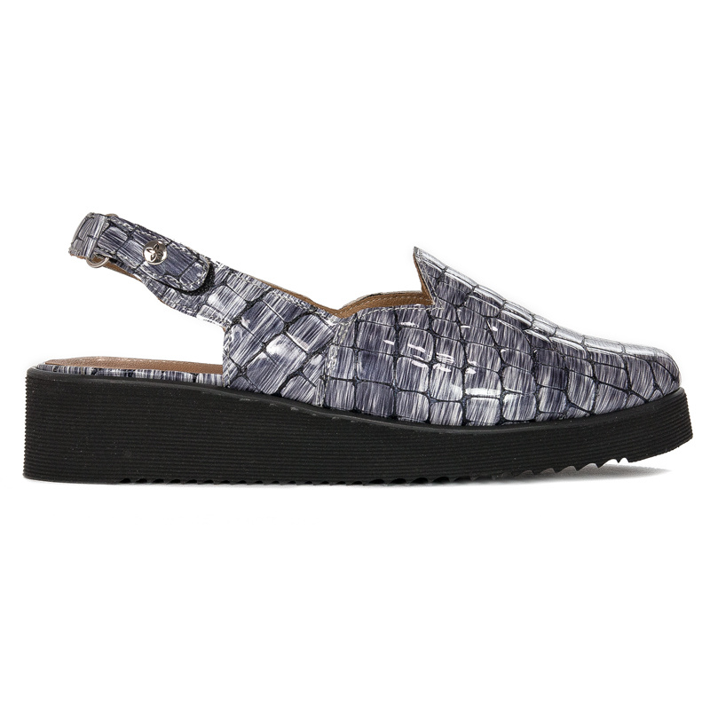 Maciejka Women's leather shoes Gray