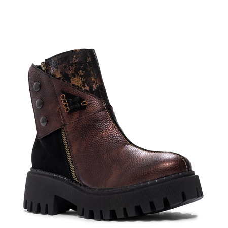 Maciejka Women's Brown Ankle Boots