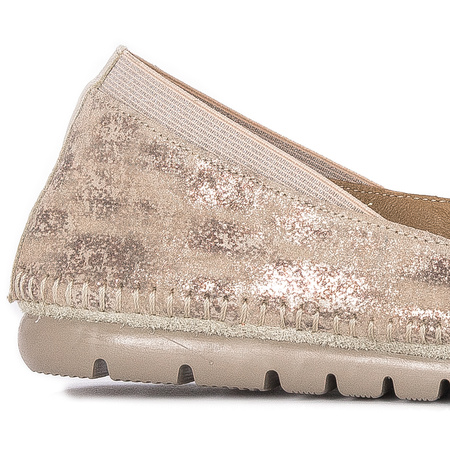 Maciejka Beige Ballerina Shoes 05840-04/00-1