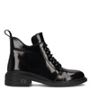 Filippo Women's Patent Leather Ankle Boots, Black