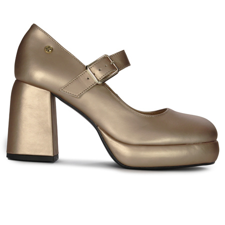 Maciejka Gold Leather Pumps 06231-25/00-1