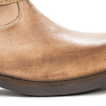 Maciejka Camel Knee-high Boots