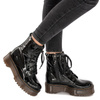 Maciejka Black leather women's Boots