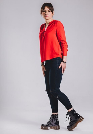 Maciejka Black leather women's Boots