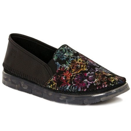 Maciejka Black Flat Shoes 03512-43/00-0