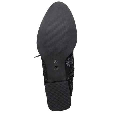 Maciejka Women's Black Lace-up Boots  06391-01/00-1