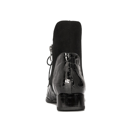 Maciejka Black Women's Lace-Up Boots 2878J-01/00-3