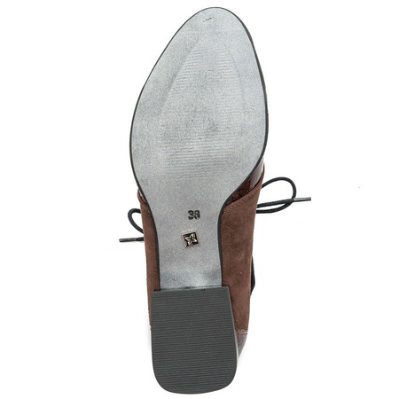 Maciejka leather Brown Lace-up Boots