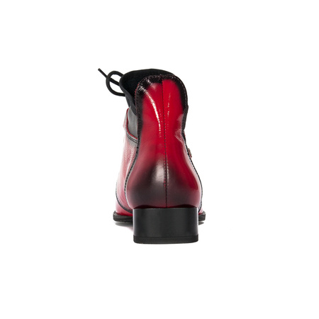 Maciejka Red Lace-up Boots 04744-08/00-7