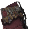 Maciejka burgundy Lace-up Boots