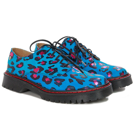 Maciejka Blue Low Shoes 04087-47/00-5