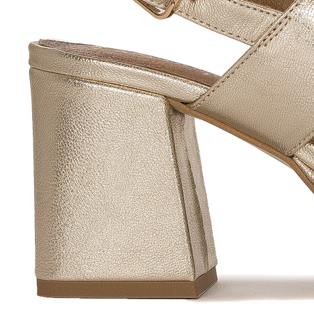 Maciejka Gold Women's Sandals 05522-25/00-1