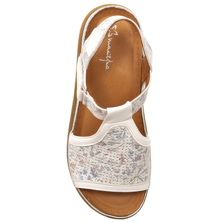 Maciejka Women's Leather Sandals Silver