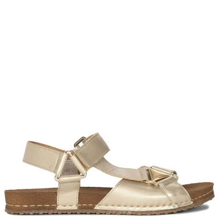 Maciejka Women's Leather Sandals Gold
