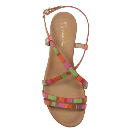 Maciejka Women's Leather Sandals Multicolor
