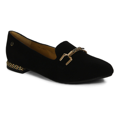 Maciejka Women's Black Ballerinas