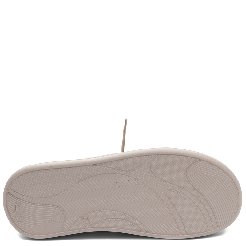 Maciejka Skórzane Półbuty Ażurowe Sneakersy Na Platformie Zielone 07317-24/00-1