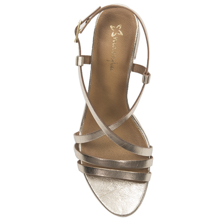 Maciejka Gold Sandals 06653-25/00-0