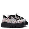 Maciejka Premium Leather Platform Sneakers Multicolor 6891W-01/00-8