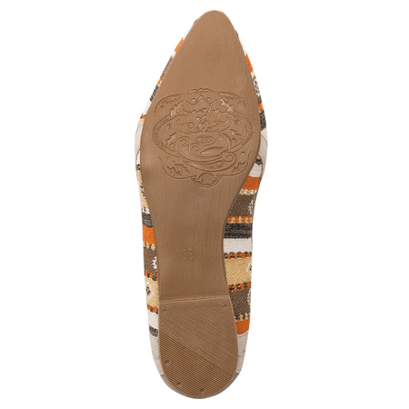 Maciejka Navy Beige Ballerina 05917-17/00-1