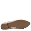 Maciejka Leather Ballerina Flats Pearly Finish Almond Toe Pink 00873-66/00-5