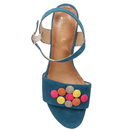 Maciejka Navy Sandals 05173-17/00-5