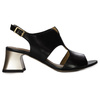 Maciejka Black Sandals 06566-01/00-5