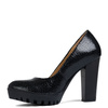 Maciejka Pumps 2629W-03/00-1 Green Metallic with Thick Heels - Stylish Women's Shoes