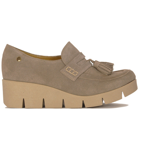 Maciejka Women's Beige Flat Shoes