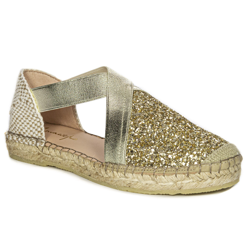 Maciejka Women's Gold Espadrilles F6528-25/00-0