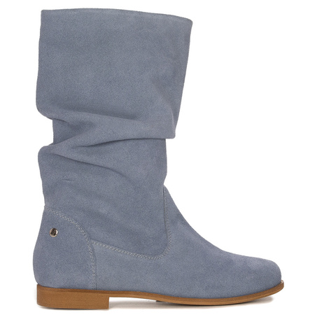 Maciejka Blue Knee-High Boots 05057-06/00-6