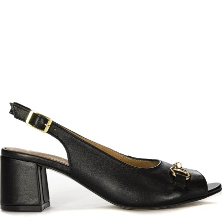 Maciejka Black Sandals 06569-01/00-5