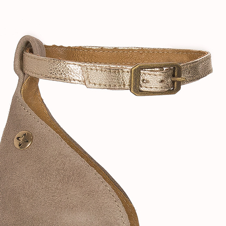 Maciejka Beige Women's Sandals 05516-10/00-1