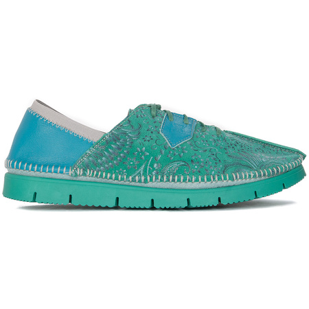 Maciejka Green Low Shoes 05873-09/00-1