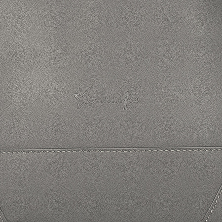 Maciejka Women's Grey Leather Handbag C299