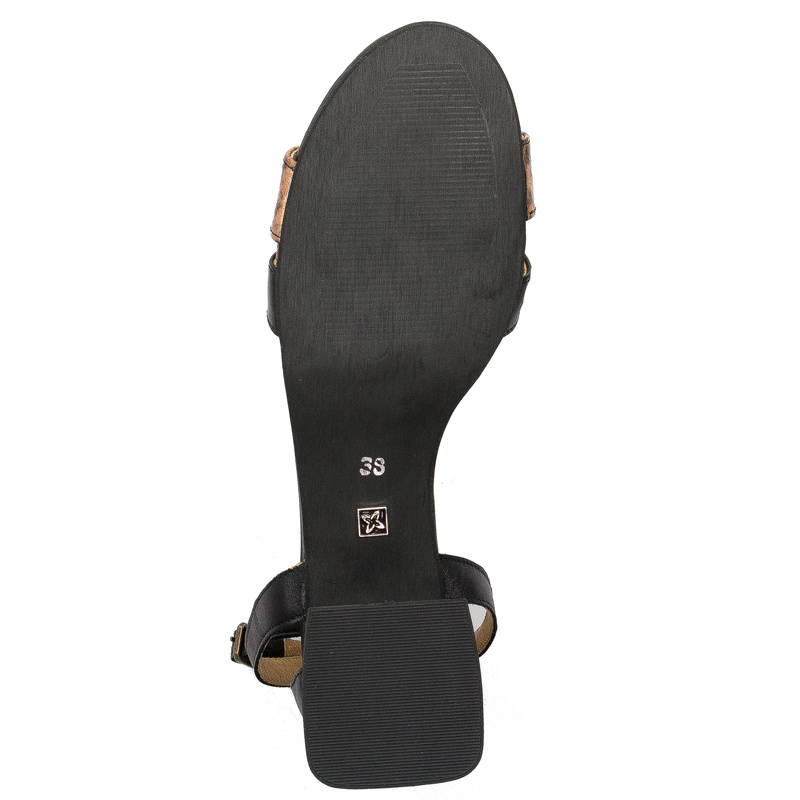 Maciejka Black Women's Sandals 05177-01/00-5