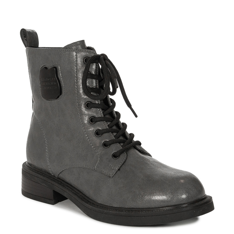 Maciejka Women's Leather Insulated Boots, Grey