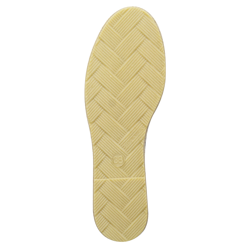 Maciejka Espadryle półbuty damskie beżowe F6530-04/00-1