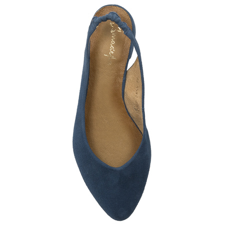 Maciejka Navy Blue Leather Pumps 04482-1700-5