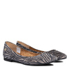 Maciejka Black&Beige Ballerina Shoes