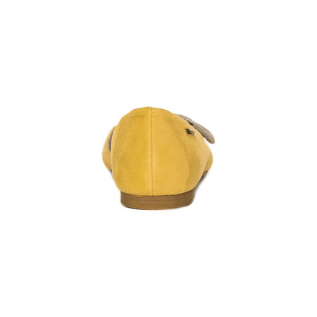 Maciejka Yellow Flat Shoes 0554A-07/00-5