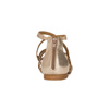 Maciejka Women's sandals natural leather shine Gold