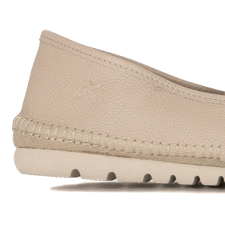 Maciejka Beiige + Gold Low Shoes 3512W-07-00-5