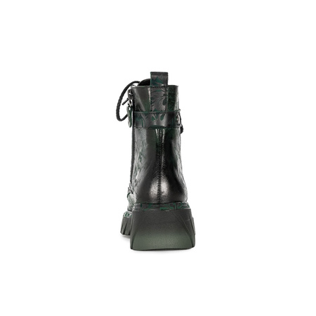 Maciejka Women's Leather Boots Green
