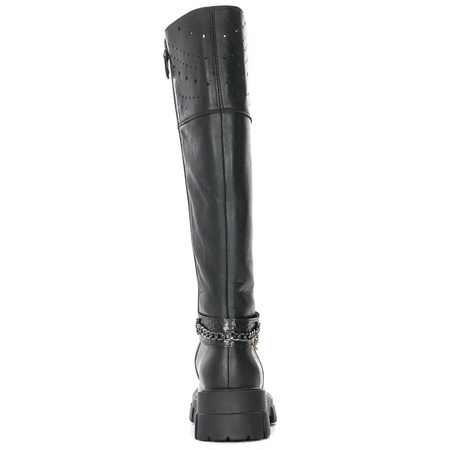 Maciejka Black women's Knee-High Boots