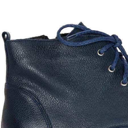 Maciejka Navy Boots 02761-06/00-3